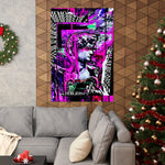 David by Michelangelo, Mat  Posters, Abstract Wall Art, The Creation of Adam, Michelangelo Art , Abstract Collage Painting, Modern poster.
