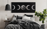 DARK MOON PHASES - ART PRINT