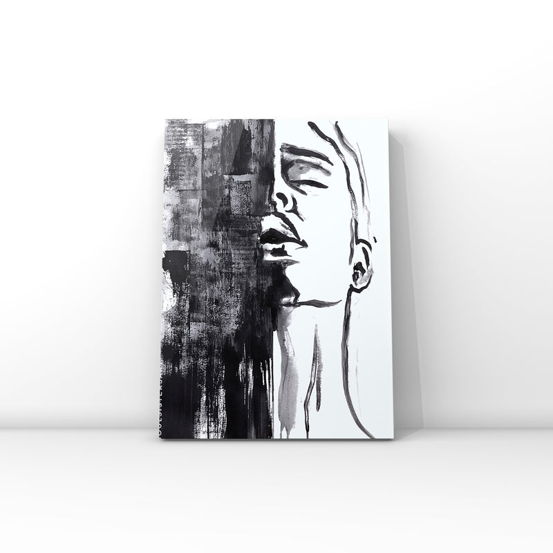 ABSTRACT FACE - PRINT