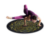 Round Yoga Mat Black