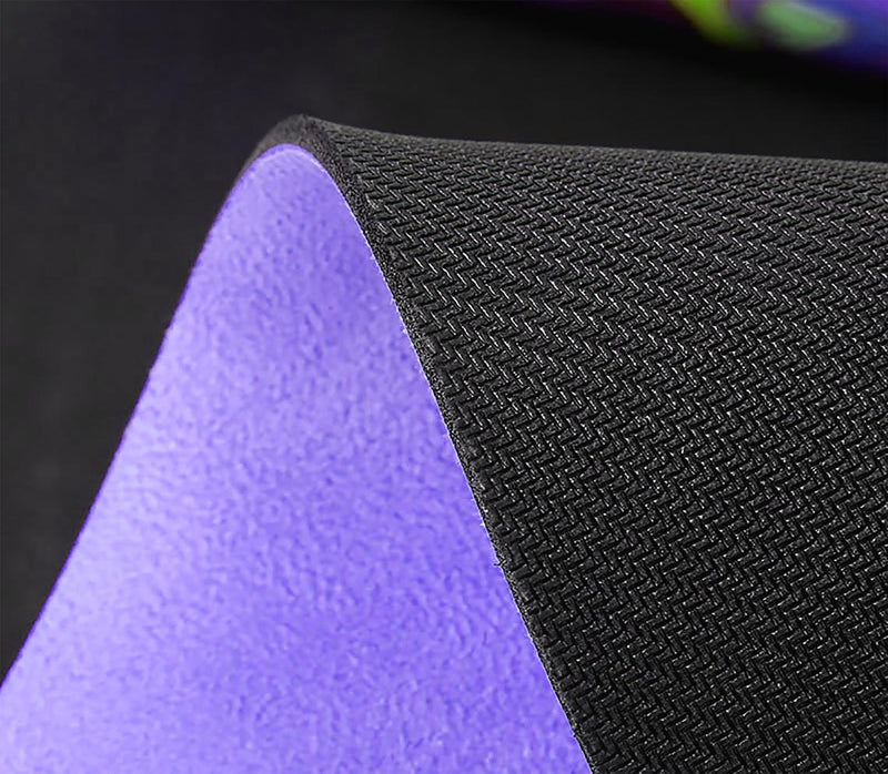Round Yoga Mat Purple