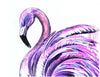 Original Pink Flamingo Spirit Animal Painting